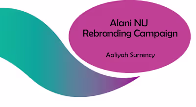 Alani NU Rebranding Campaign