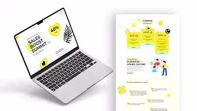 More Bananas - Sales Boost Summit - Webdesign