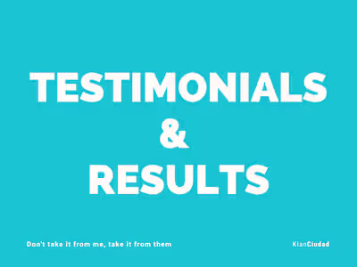 Testimonials & Results