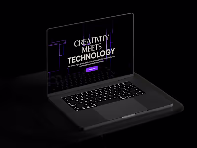 Modern & Attractive Web UI Design