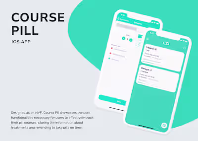 Course Pill — pill tracking iOS app