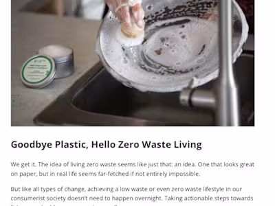 5 Easy Ways to Ditch Plastic at Home
