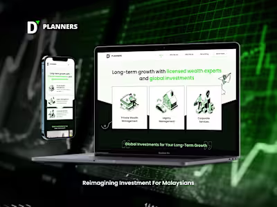 Financial Planner, D Planners | Website Design