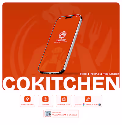 COKITCHEN (FOOD ORDERING APP)