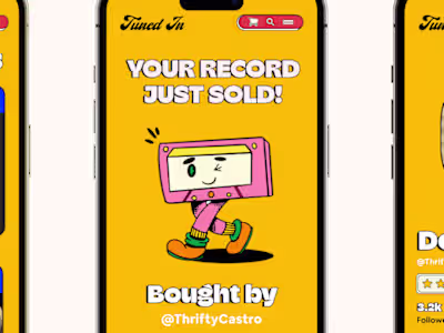 Tuned In - App Design