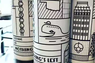 Nothing's Left Brewery Can Design
