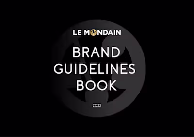 Brand Guidelines Book