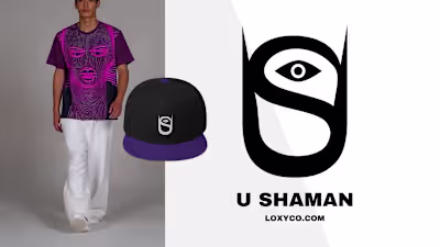 U SHAMAN Streetwear brand design