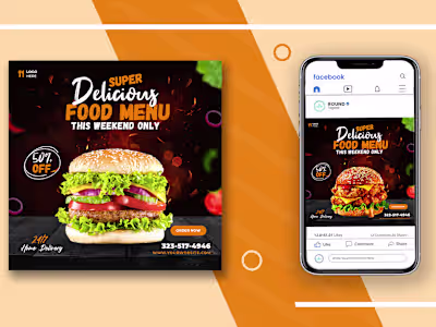 Social Media Template Design