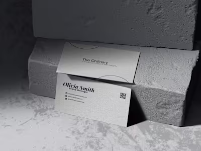 The Ordinary — Minimal Social + Print Campaign Minimal, neut...