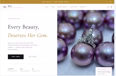 Zeitlos Schmuck is a pearl