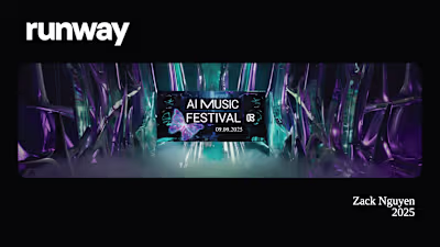 AI Music Festival Campaign Creative Direction