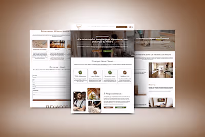 Wix Website Design & Development for Flexiwood
