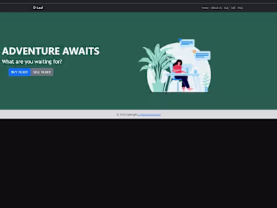 Ticket Reselling web application