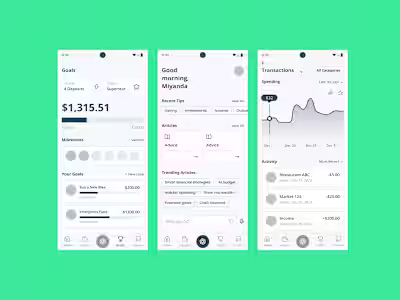AI Fintech Mobile App