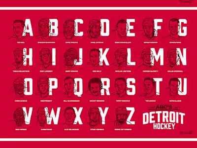 The ABC's of Detroit Hockey