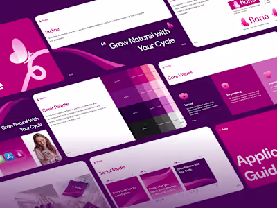 Floria - Brand Identity Guidelines Kit