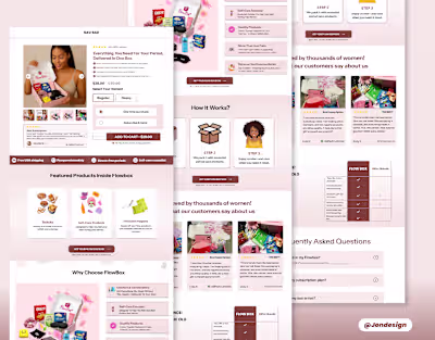 FLOWBOX PRODUCT PAGE