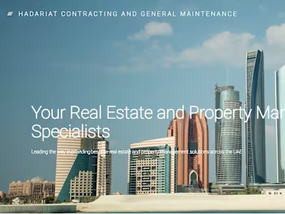 Hadariat Construction Portfolio 