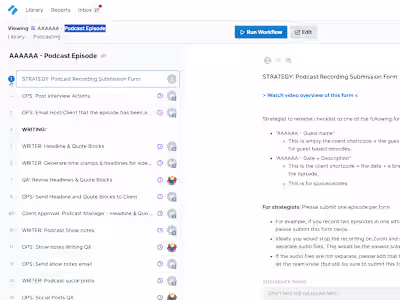 Process Street Consulting and Workflow Development