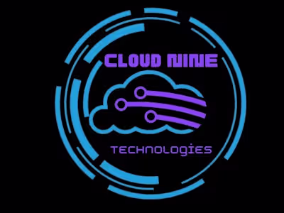 Innovative logo design for tech-startup