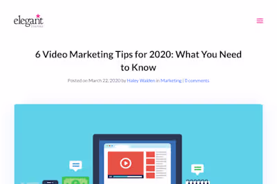 6 Video Marketing Tips for 2020: What You Need to Know