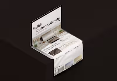 GEN B Cabinets Website Design and Development