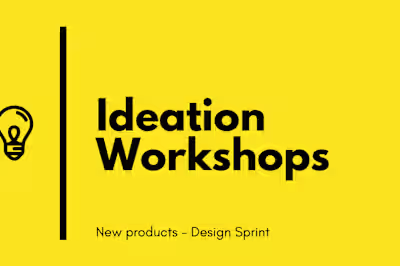Ideation workshops