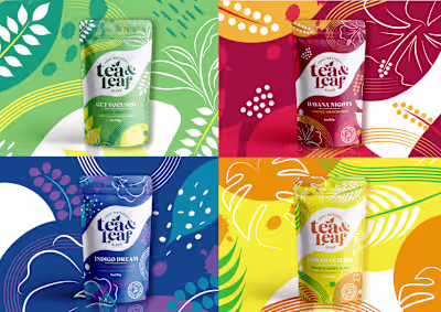Tea & Leaf Packaging 