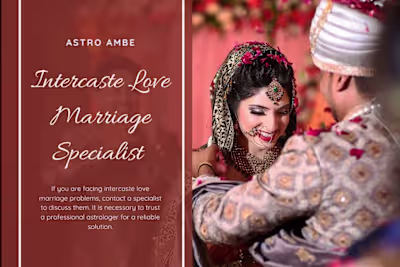 How To Choose The Best Intercaste Love Marriage Specialist?