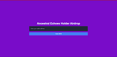 ANCESTRAL ECHOES HOLDER AIRDROP