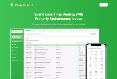 Property management System with Bubble.io