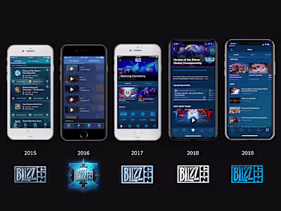 Enhancing BlizzCon's Mobile App Experience