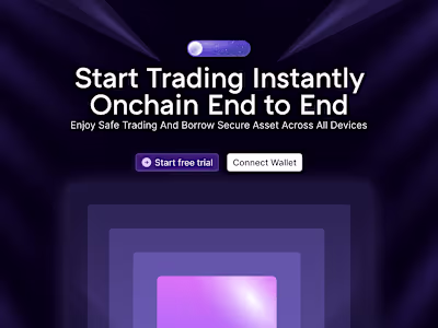 Landing page Design for Web 3 website Figma, Framer