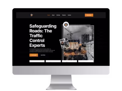 Website Design & SEO for a Barricading Company