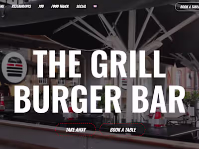 Grillen Burgerbar - Restaurant og Take Away - Burgere