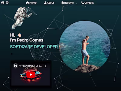 WebSite for CV purpose