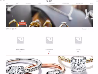 E-commerce shop