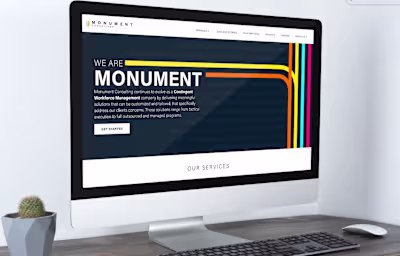Monument Consulting Branding