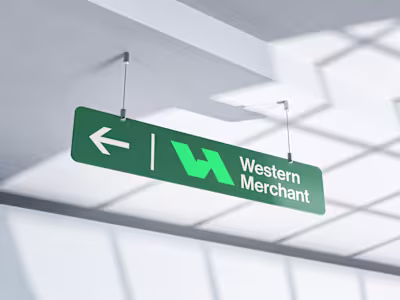 Western Merchant Brand & Visual Identity 