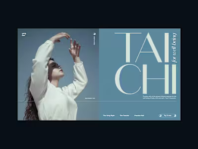 Tai Chi School yangdao ~ Hero Web Design