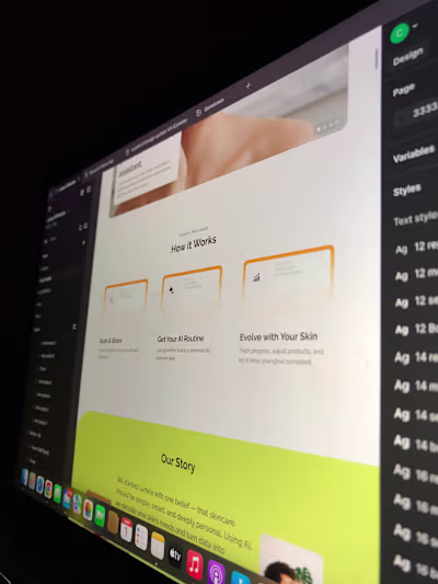 Designing the “How It Works” section for this AI-powered ski...