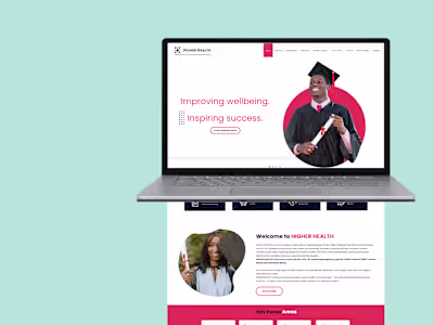 Higher leaning institution website for