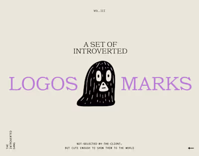 Logos & Marks / A set of introverted Logos & Marks