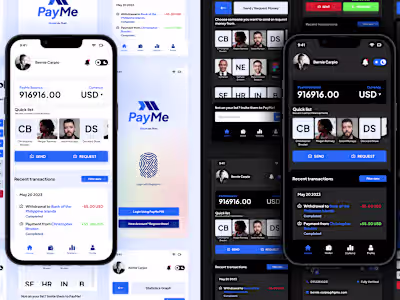 Payment Processing Prototype Using Figma