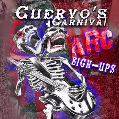 "Band poster" for Book release