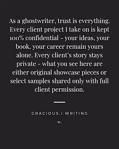 ࿐ CONFIDENTIALITY STATEMENT