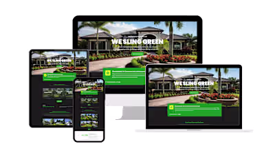 Brand & Website Design for Lawn Care Company