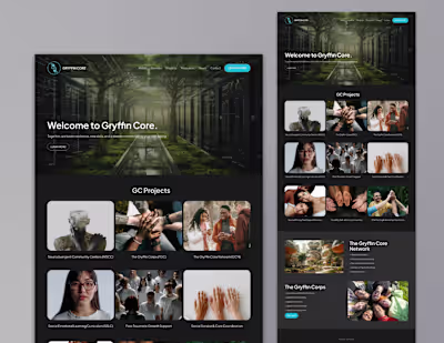 Gryffin Core- WordPress Website Design