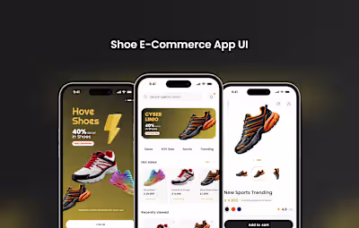 Shoes E-Commerce App UI